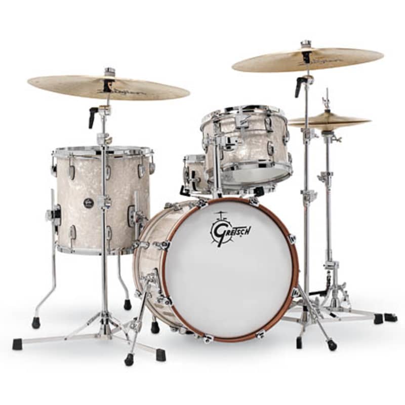 Photos - Acoustic Drum Set Gretsch  - Present  RN2-J484-VP Vintage Pearl Vintage Pearl new  2010