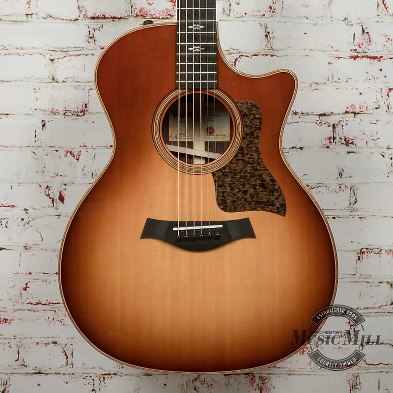 Taylor 714ce V-Class Acoustic/Electric Guitar  Western Sunburst x0056 image 1
