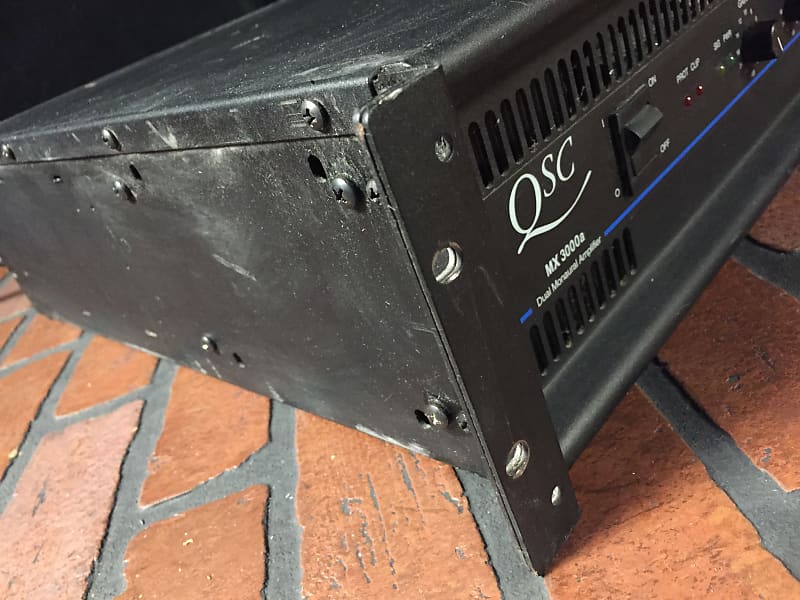 QSC MX3000A PA Power Amplifier | Reverb