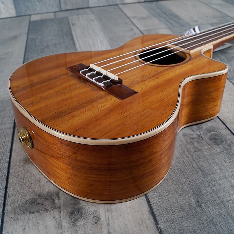 Kala KA-KTGE-C Hawaiian Koa 'Tenor' Electro Cutaway Ukulele | Reverb