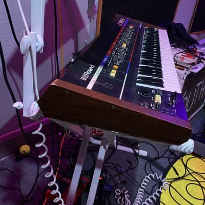 Roland Juno-6 61-Key Polyphonic Synthesizer 1982 - 1984 - Black image 3