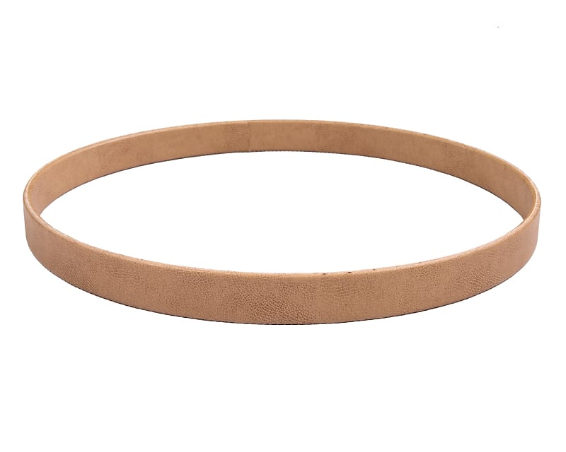 DW 22" Lux Leather Bass Drum Hoop Bone Reverb