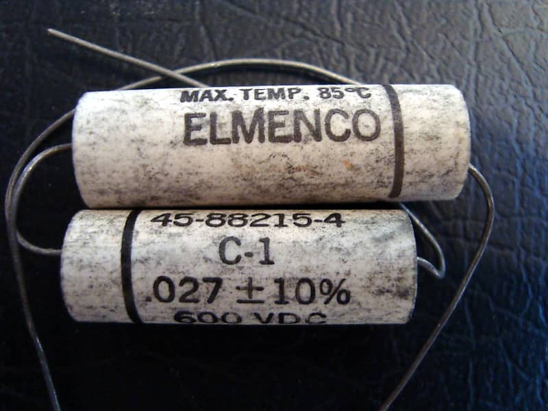 Vintage NOS Elmenco Ceramic Capacitors .027uF image 1