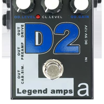 AMT Electronics Legend Amps II D2 Distortion | Reverb