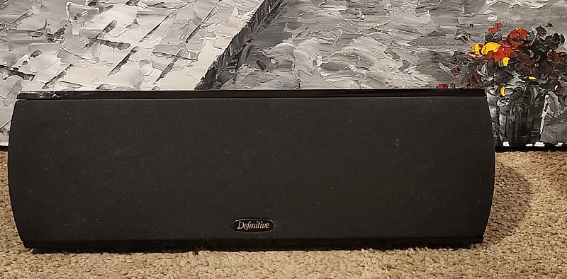 Definitive Technology Definitive Technology ProCenter 1000 Center channel speaker (Black) 90s  - Black  			