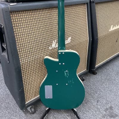 Jerry Jones 12 String 1990s - Green image 5