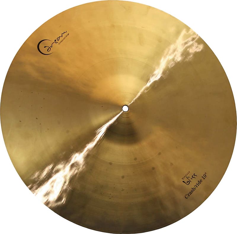 Dream Cymbals Vintage Bliss Crash/Ride Cymbal, 19" image 1