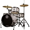 New Ludwig LC178X029 Questlove Pocket Kit w/ Hardware & Cymbals in White Sparkle.. Price Drop