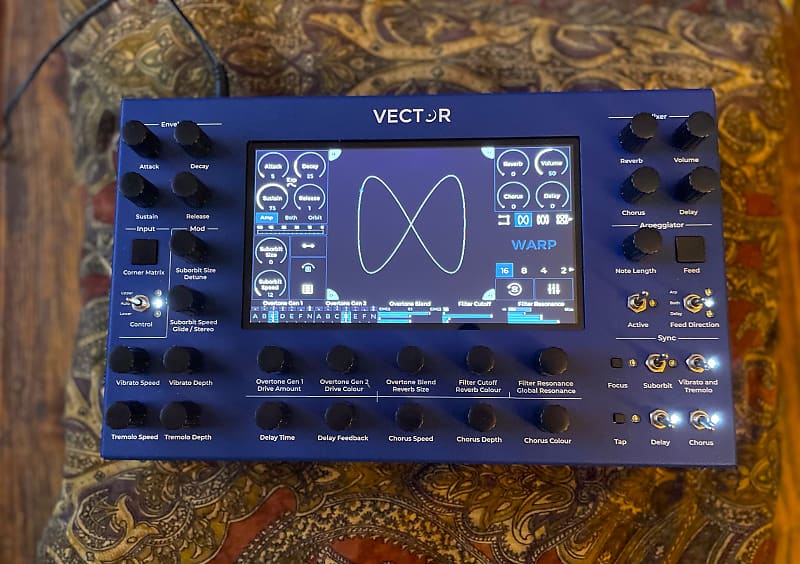 Beetlecrab Vector Synth 2023 - Blue 2023 | Reverb