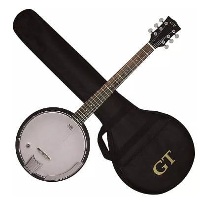 Gold Tone AC-6+ Acoustic Composite Banjo Guitar with Pickup and Padded Gig Bag image 6