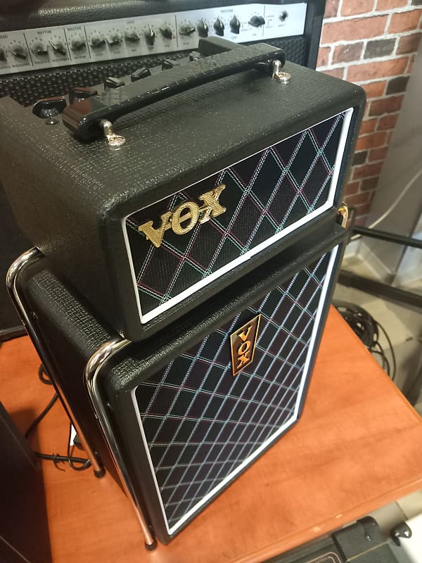 Vox MSB50-BA Mini Superbeetle Bass 50-Watt 1x8" Mini Bass Amp Stack 2019 - Present - Black image 1