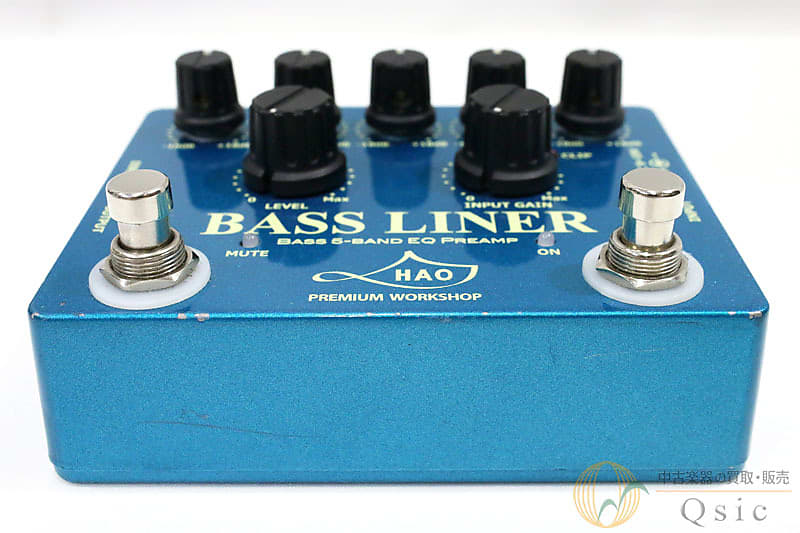 ベース HAO BASS LINER Bass 5Band EQ Preamp ベース HAO BASS LINER Bass 5Band EQ Preamp HAO BASS LINER 5-Band