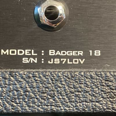 Suhr Badger 18 Tube Guitar Head and Cabinet image 9