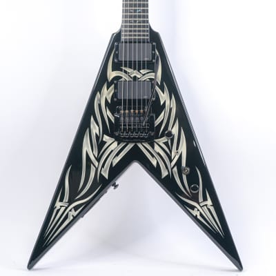 2008 B.C. Rich Kerry King Black and White Tribal | Reverb France