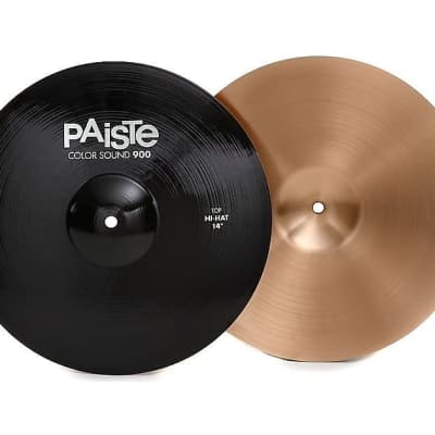 Paiste Black Alpha Hyper Hi Hat 14 Slipknot Joey Jordison | Reverb