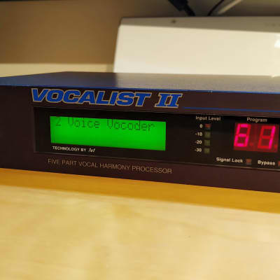 DigiTech Vocalist 2 Vocal Harmonizer Vocoder | Reverb