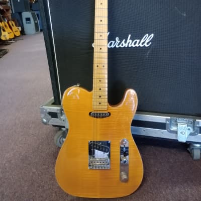 Fender Select Series Telecaster Carved Top 2012 Amber W/Original Hard Case *** FREE SHIPPING *** image 1