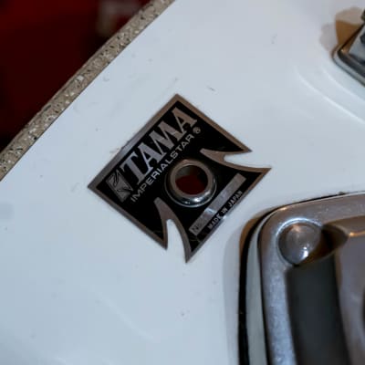 1980s Tama Imperialstar - 4 Piece Drum Kit - 22 16 12 11 - Made In Japan - White image 5