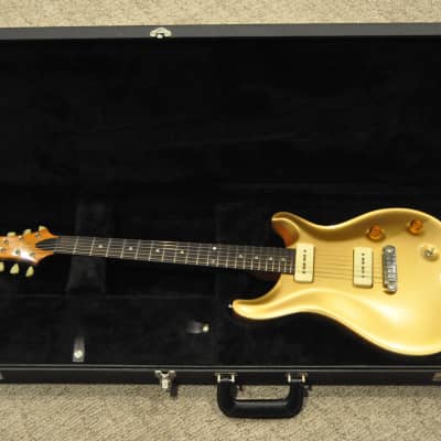 PRS McCarty Soapbar 20th Anniversary - Gold Top (Natural Back) with Hardshell Case image 15