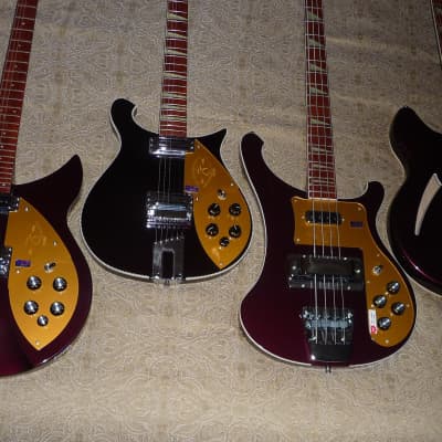 *Collector Alert*  2007 Rickenbacker Limited Edition 75th Anniversary  4003, 660, 360, and 330 image 4