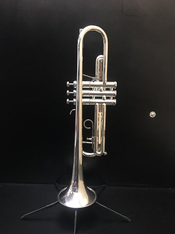 1980's Getzen Capri Silver Plated Bb Trumpet Model #590