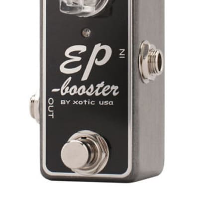 Xotic EP Booster Limited Edition Silver/Black - FREE shipping