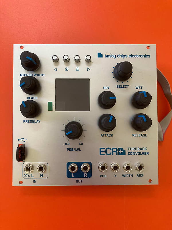 ECR+ Eurorack convolver - モジュラーシンセサイザー