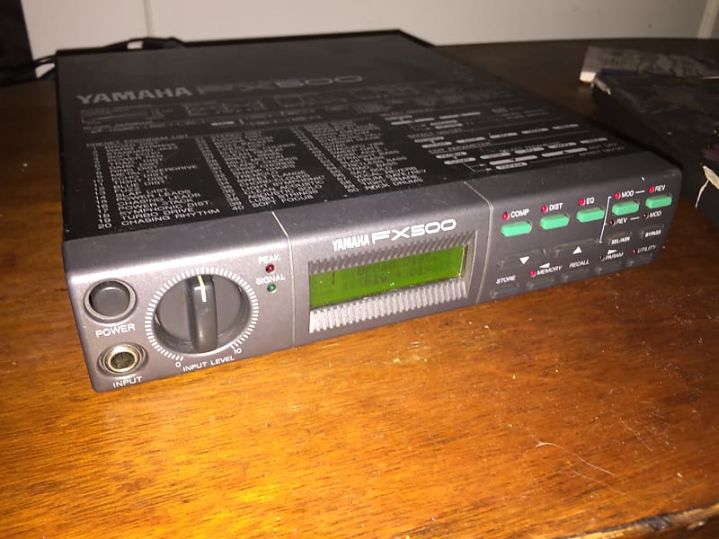 Yamaha FX500 Guitar Digital Multi Effects Processor Multi Yamaha FX500 Guitar Digital Multi Effects Processor Multi