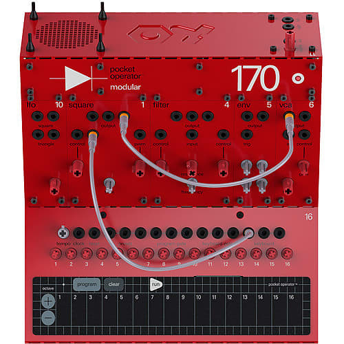 Teenage Engineering Pocket Operator Modular 170 Modular Synthesizer and Sequencer/Keyboard image 1