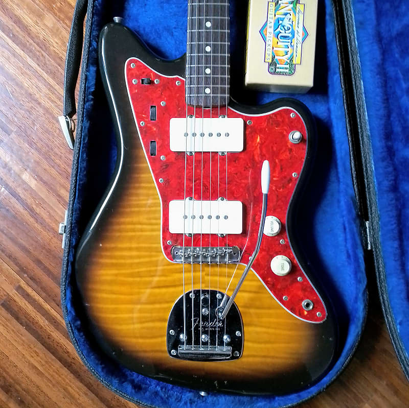 Fender Jazzmaster, 1994-1995, White, Custom, with Aluminum