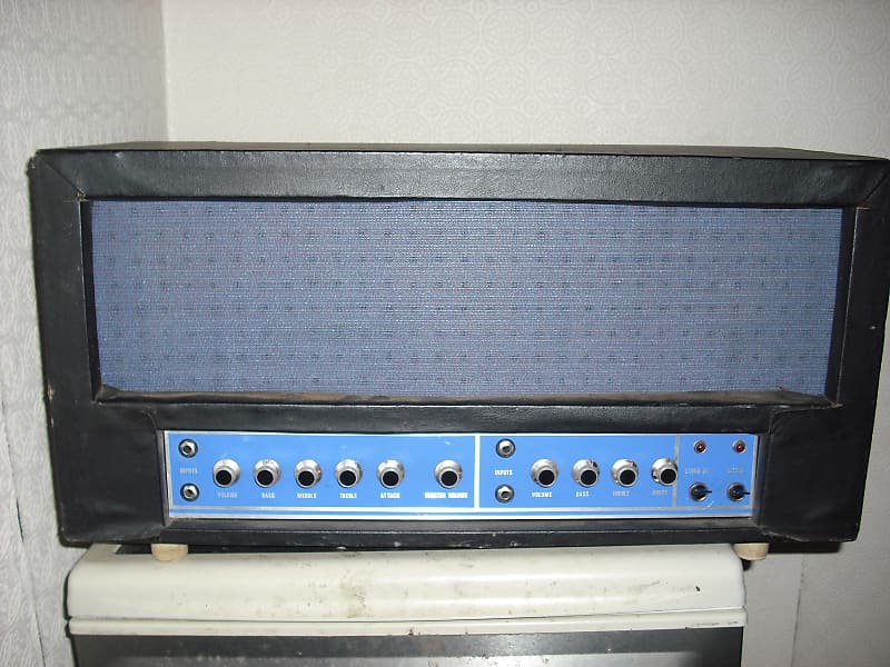 Sola Sound SS100 100w head vintage valve amplifier tube guitar amp vamp Vampower image 1