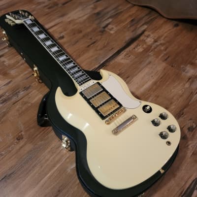 Gibson SG Custom Historic VOS Reissue 3 Pickup Electric Guitar 2006 Classic White CLEAN! image 8
