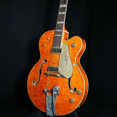 Gretsch USA Custom Shop G6120T-55 Relic Chet Atkins Nashville Curly Maple Guitar image 2