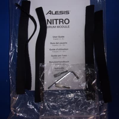 New Alesis Wiring Harness / Snake Cable Lot + Manual, 5 Straps, 2 screw Nitro Mesh / Rubber Drum Set image 4