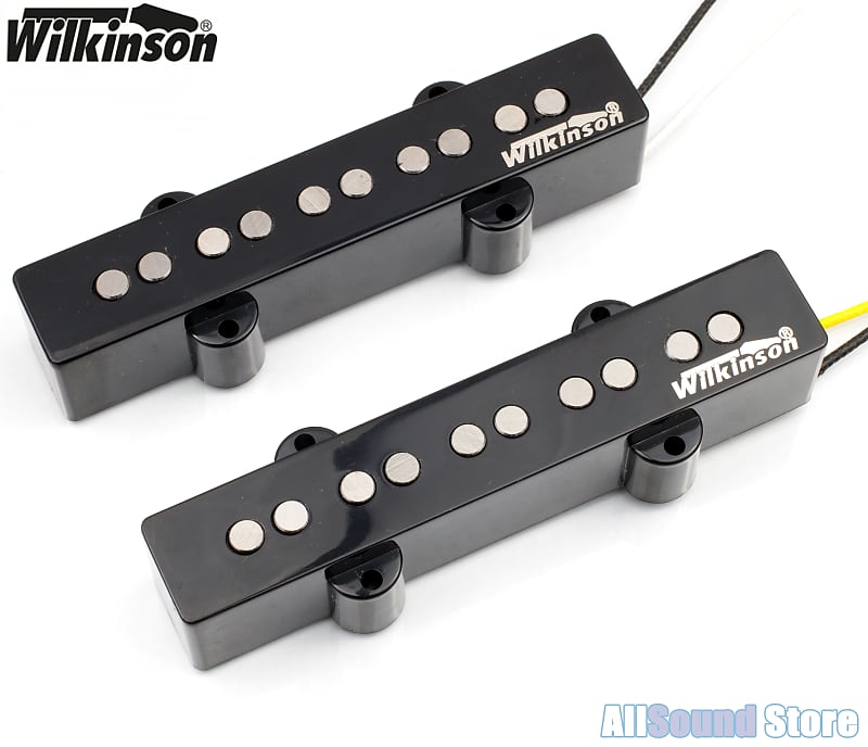 Wilkinson Premium WBJ5 5String AlNiCo V Neck & Bridge Reverb