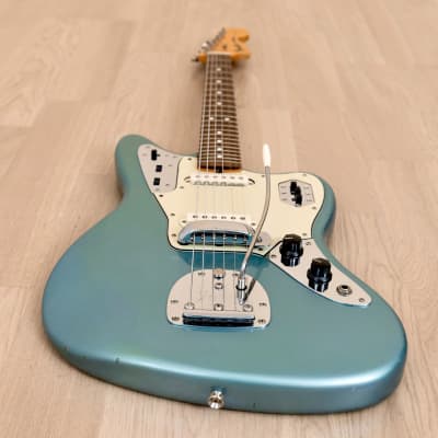 2008 Fender American Vintage '62 Jaguar Offset Guitar Ice Blue, 100%  Original w/ Case & Hangtags