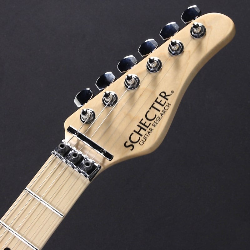 【値下げ】SCHECTER NV-3-24-AL グリーン　アーニボール弦付 値下げ】SCHECTER NV-3-24-AL グリーン アーニボール弦付
