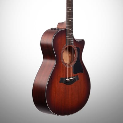 Taylor 322ce Grand Concert Acoustic-Electric Guitar, Shaded Edge Burst image 5