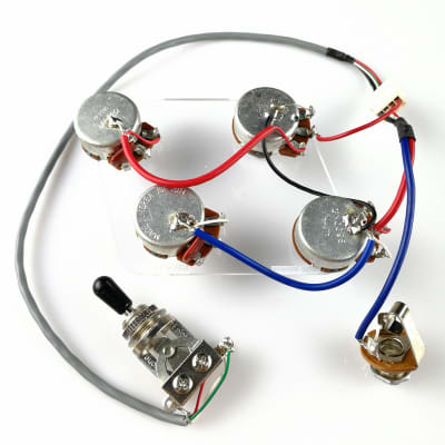 Epiphone Les Paul wiring harness - also fits SG, ES-335 & Dot -Direct fit. Just attach your pickups! image 1