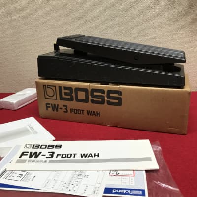 Boss FW-3 Foot Wah in the original box with manual, | Reverb