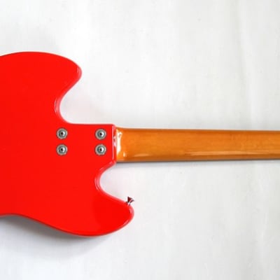 1966 Meazzi Hollywood Mustang stratocaster - Red image 13