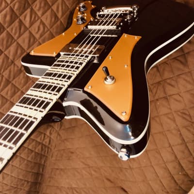 Rivolta MONDATA BARITONE VII Chambered Mahogany Body Maple Neck 6-String Electric Guitar w/Soft Case image 13