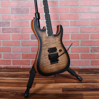 Esp USA Custom Shop M-I DX Flame Maple Top See Thru Black Burst 2024 w/OHSC image 3