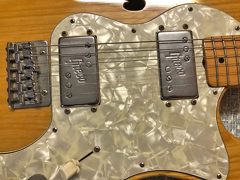 ギター Greco telecaster thinline spacey sounds 1977 Greco TE-500 Telecaster Thinline Spacey Sounds – Deep