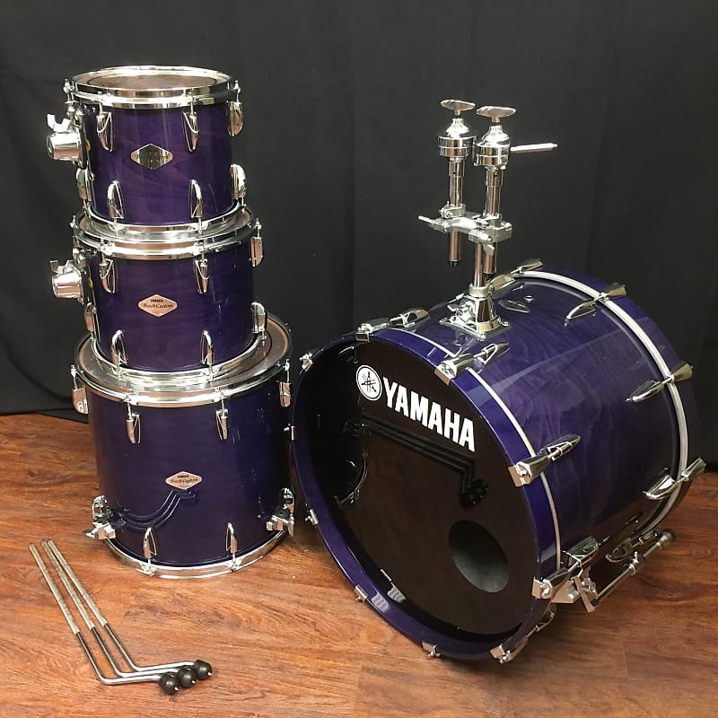 Yamaha Beech Custom Drum Set image 3