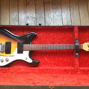 Mosrite Ventures II 1966 Sunburst All-original w/Case image 6