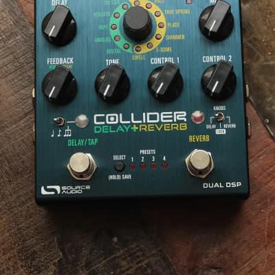 Source Audio SA263 Collider Delay+Reverb Guitar Effects Pedal | Reverb
