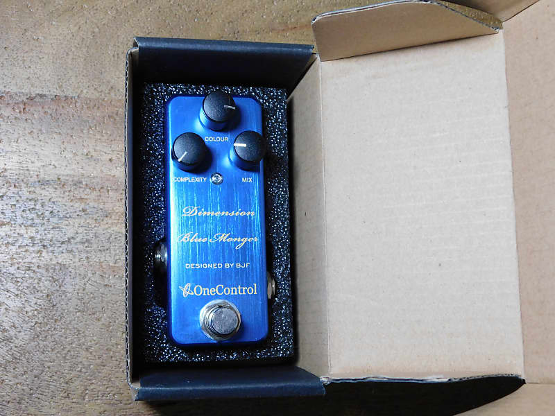 One Control Dimension Blue Monger Modulation Pedal New Old Stock