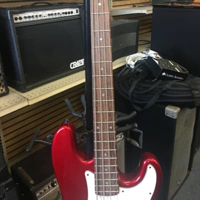 JB Player Sledgehammer  Red 4 String Bass image 4