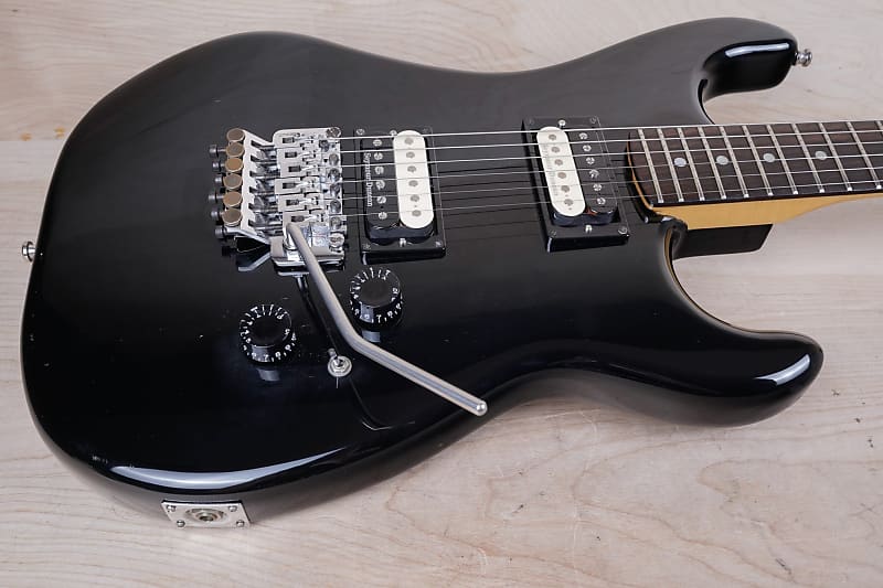 Kramer JK2000 MIJ 1980's Black Original Floyd Rose Seymour